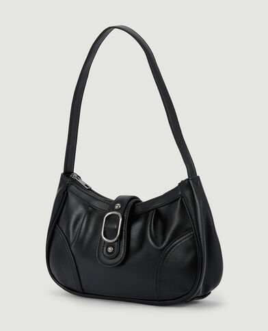 Sac baguette souple porté épaule noir - Pimkie