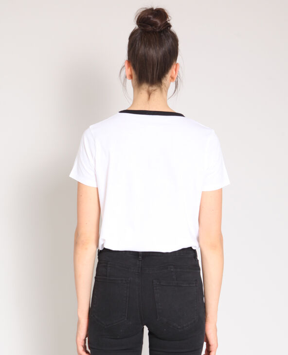T-shirt New Wave blanc - Pimkie