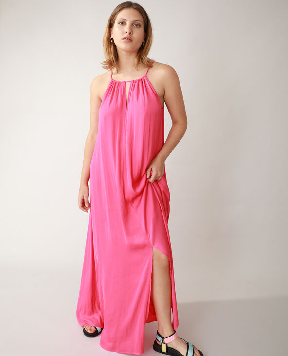 Robe longue rose fuchsia - Pimkie