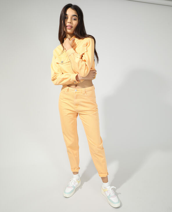 Veste en jean camel - Pimkie