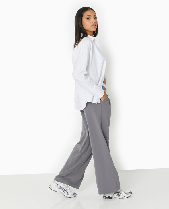 Chemise ample et droite blanc - Pimkie