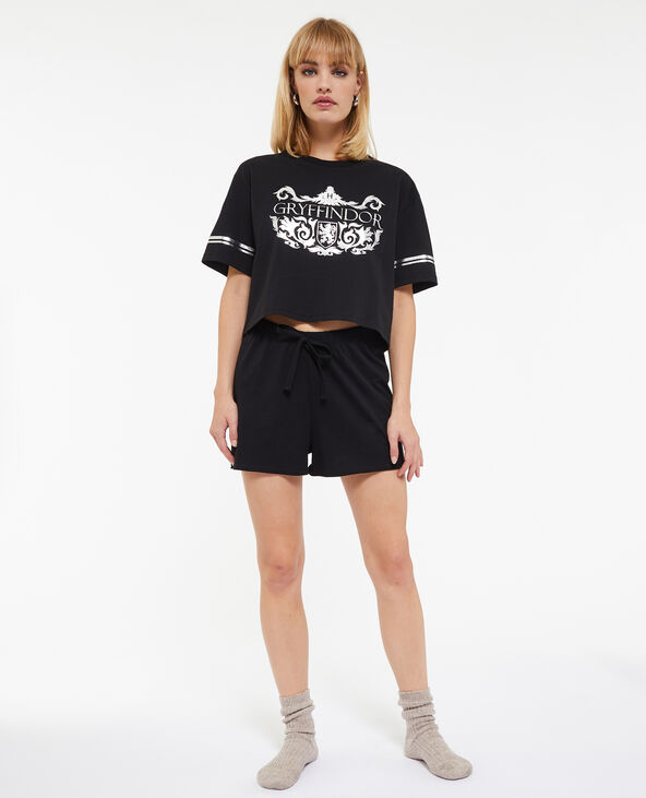 Ensemble pyjama Griffindor Harry Potter noir - Pimkie