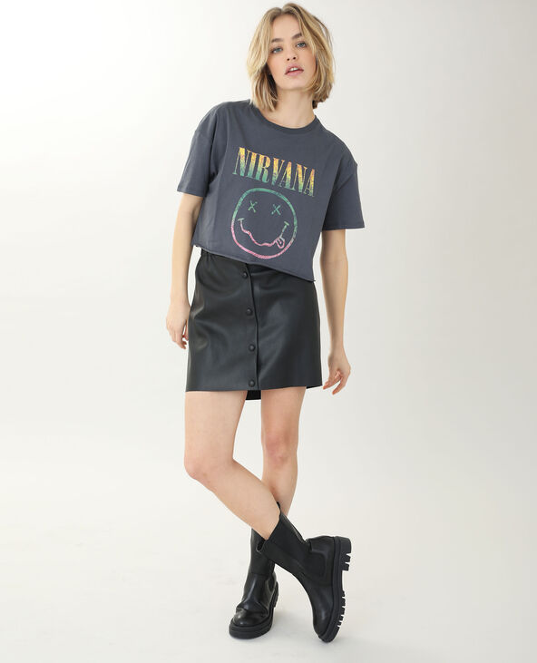 Jupe simili cuir