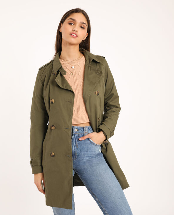 Trench kaki pimkie hotsell