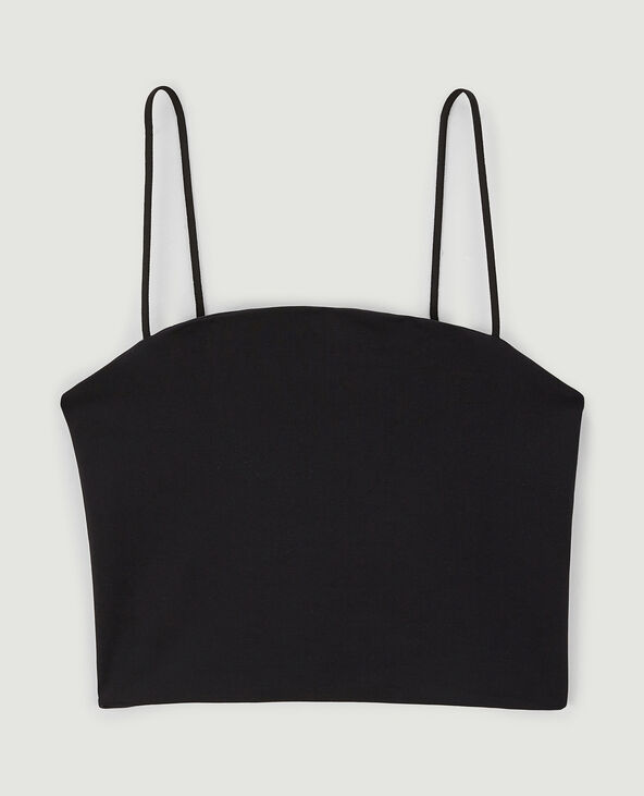 Brassière fines bretelles noir - Pimkie