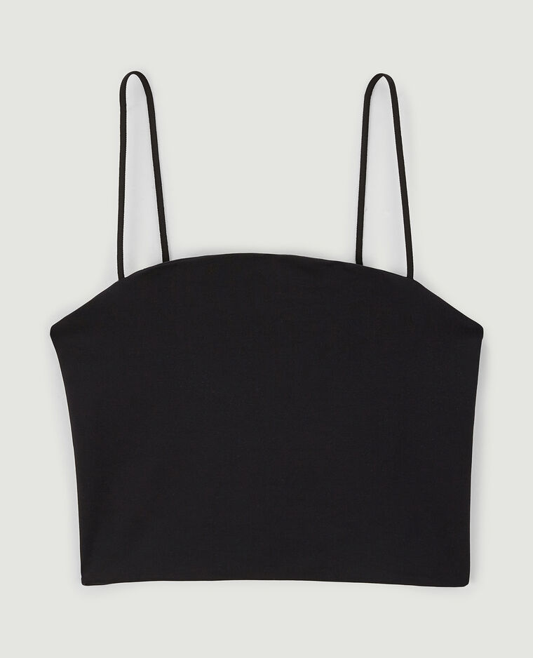 Brassière fines bretelles noir - Pimkie