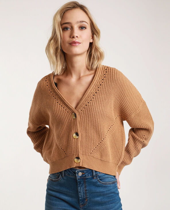 Gilet court beige - Pimkie