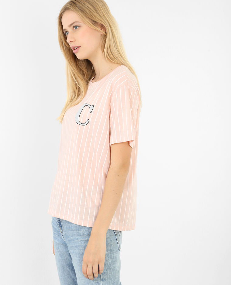 T-shirt type baseball rose - Pimkie