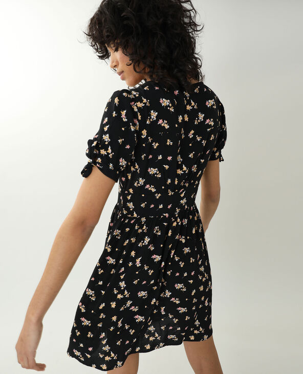Robe fleurie noir - Pimkie