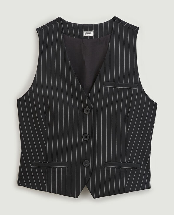 Gilet sans manches noir - Pimkie
