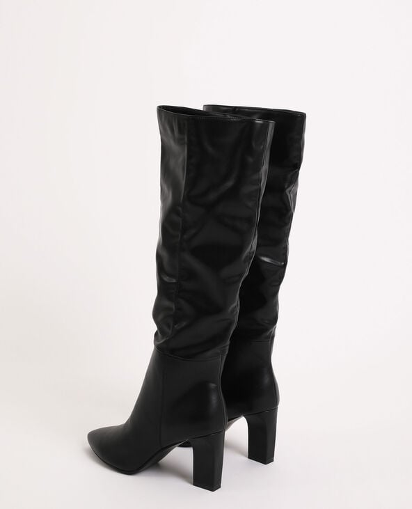 Bottes à talons noir - Pimkie
