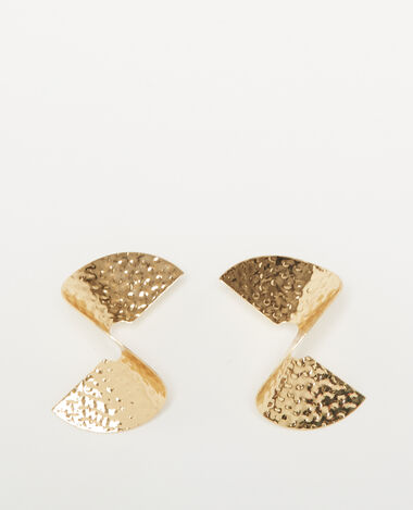 Boucles d'oreilles en spirale doré - Pimkie