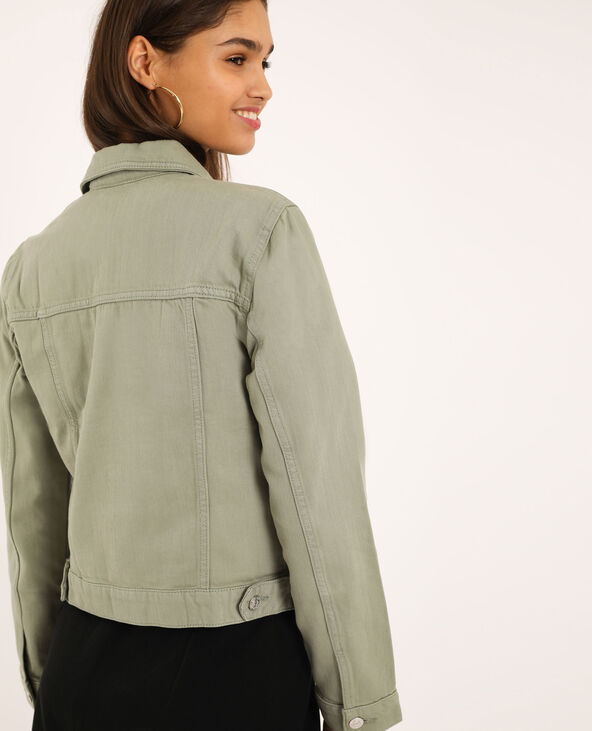 Veste en jean gris - Pimkie