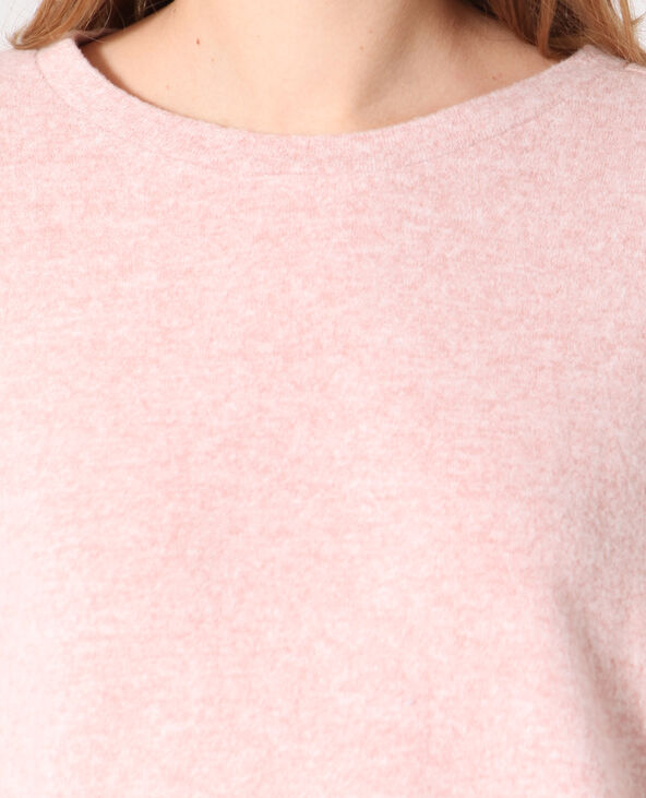 Pull à boutons rose clair - Pimkie