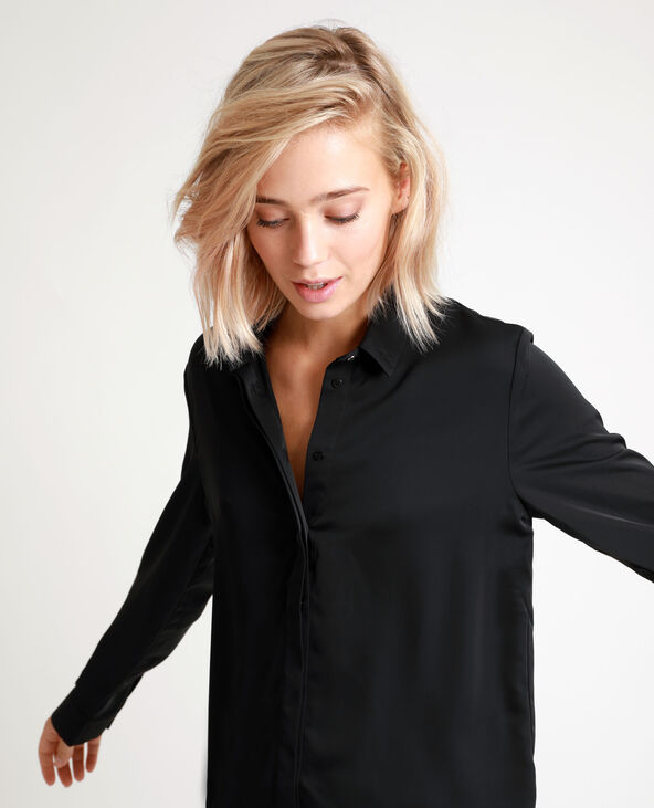 Chemise fluide noir - Pimkie
