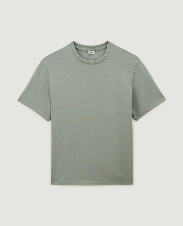 T-shirt à effet délavé vert kaki - Pimkie