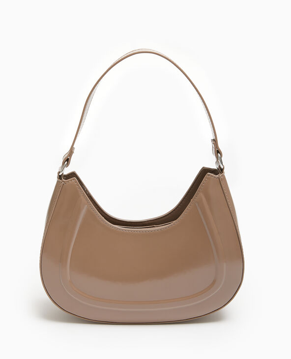 Sac demi-lune beige - Pimkie