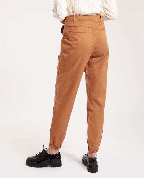 Pantalon cargo camel - Pimkie