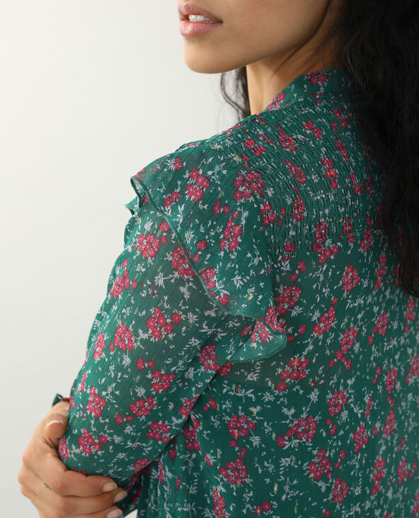 Robe tunique vert foncé - Pimkie
