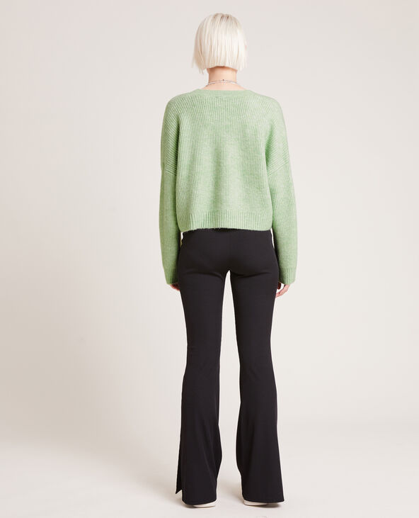 Gilet côtelé vert - Pimkie