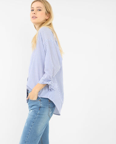 Chemise rayée blanc - Pimkie