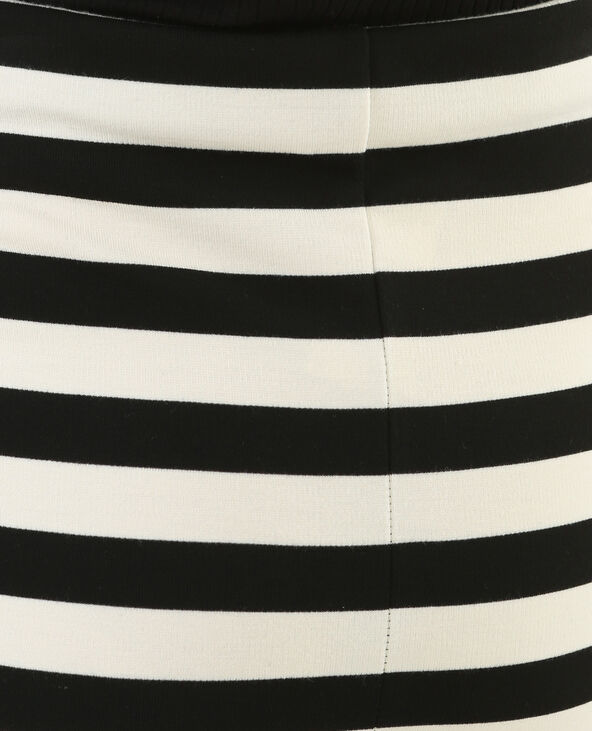 Jupe midi bodycon noir - Pimkie