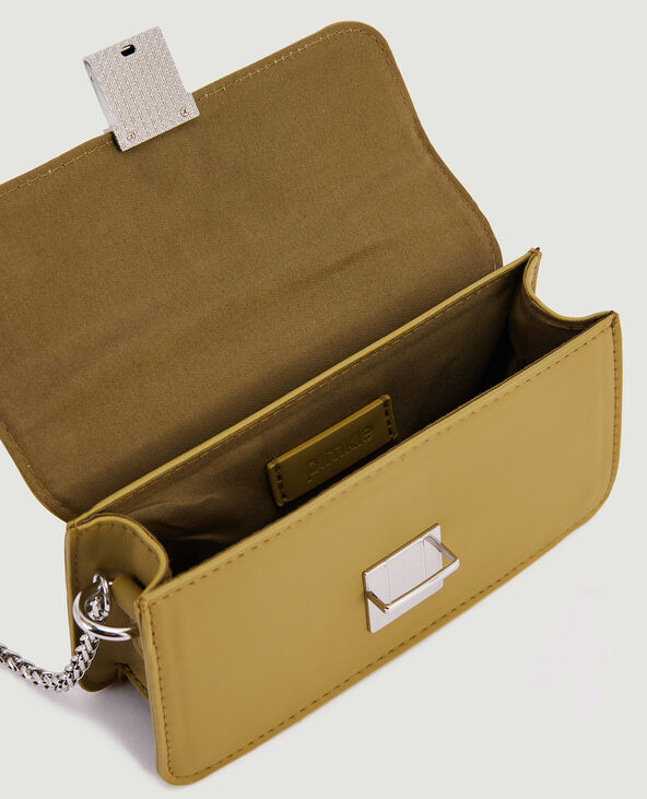 Mini sac rigide avec clous vert olive - Pimkie