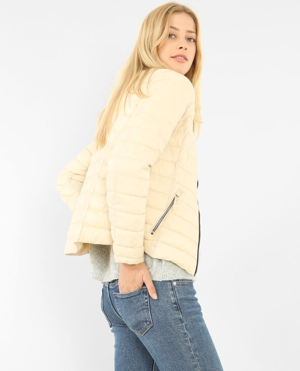 Doudoune fine beige - Pimkie