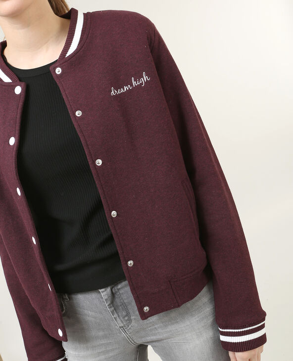 Sweat teddy violet - Pimkie