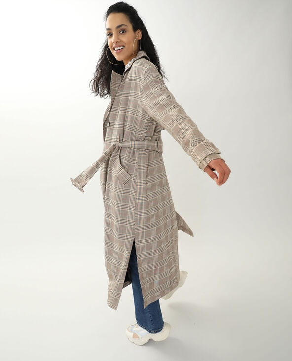 Trench long marron - Pimkie