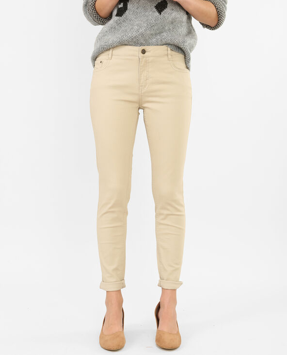 Skinny push up beige - Pimkie