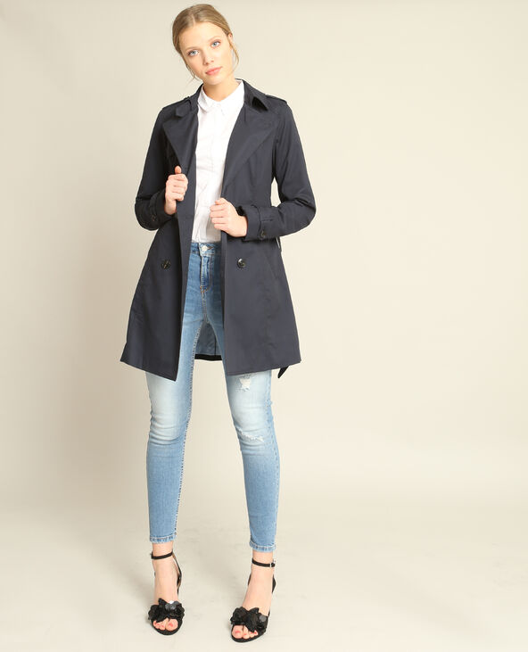 Trench-coat classique noir - Pimkie