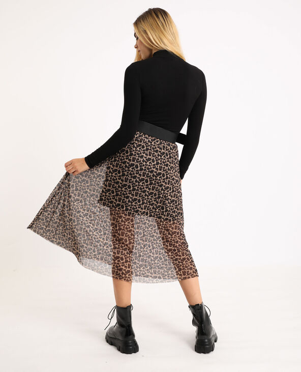 Sous-pull col montant noir - Pimkie