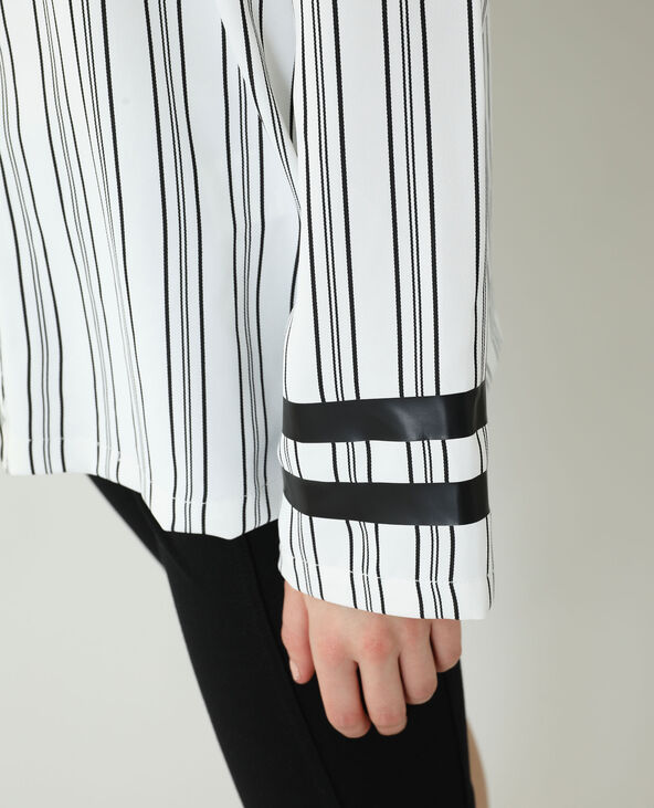 Chemise de baseball blanc - Pimkie