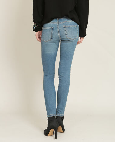 Jean skinny mid waist bleu marine - Pimkie