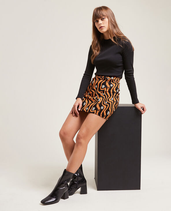 Jupe en maille courte outlet