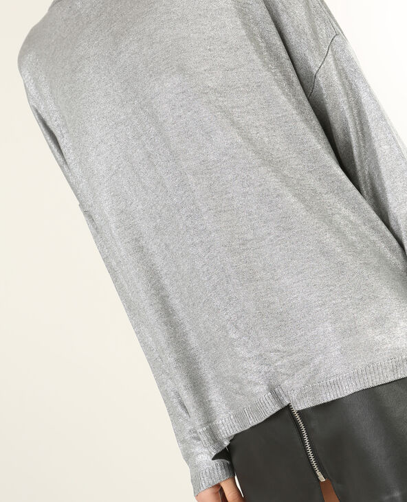 Pull silver argenté - Pimkie