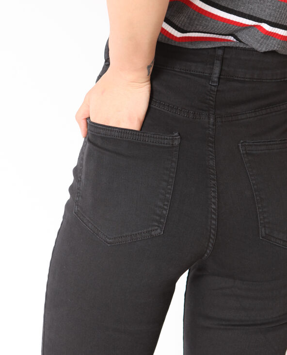 Pantalon skinny taille haute noir - Pimkie