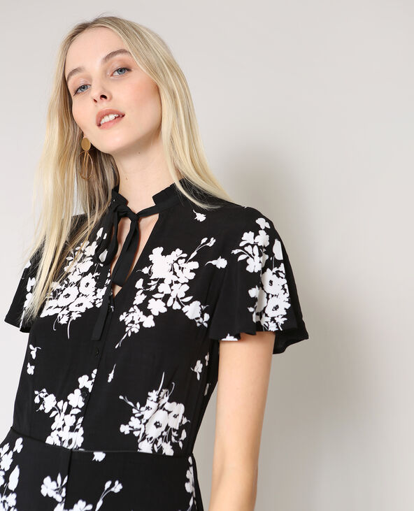 Robe à col montant noir - Pimkie