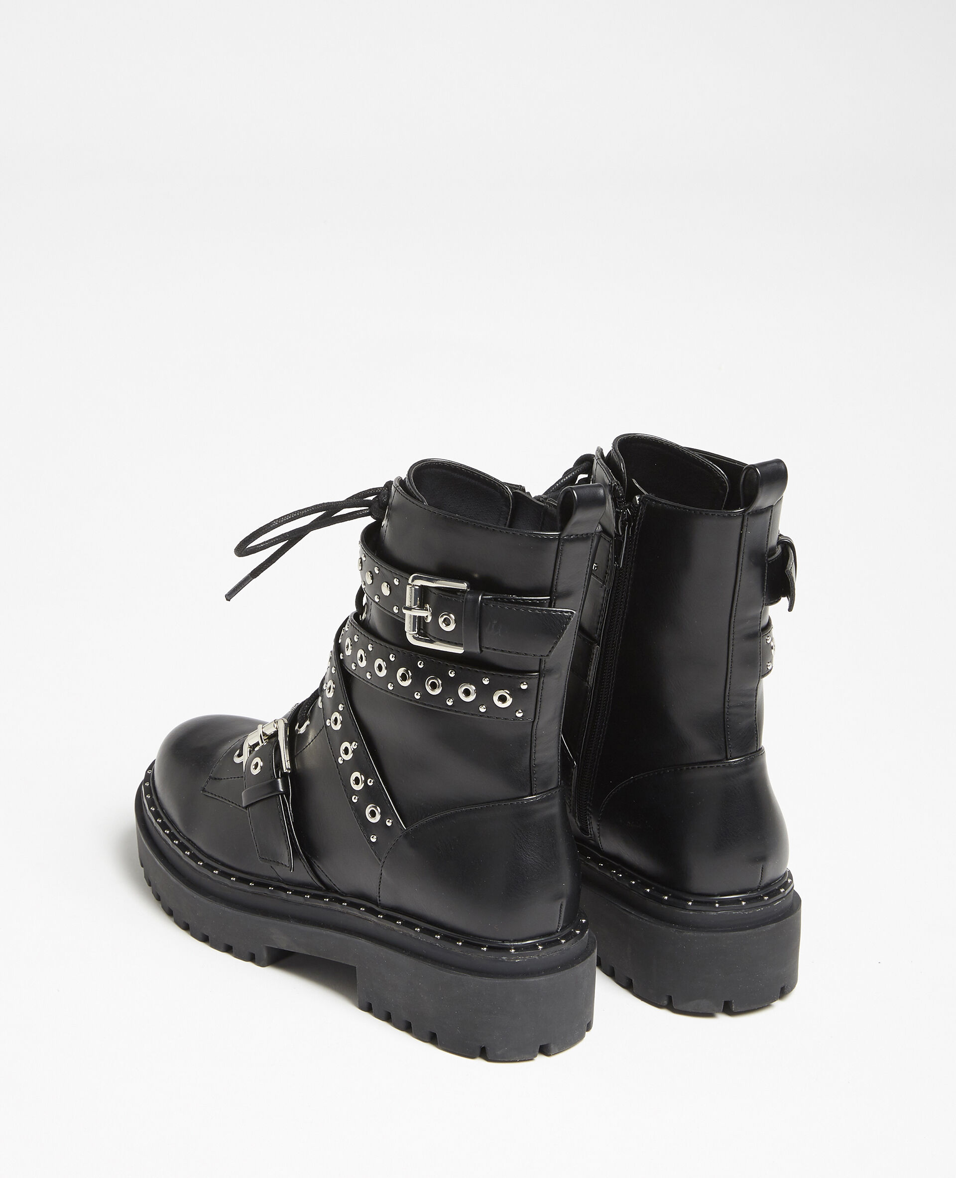 Boots femme noir rock discount
