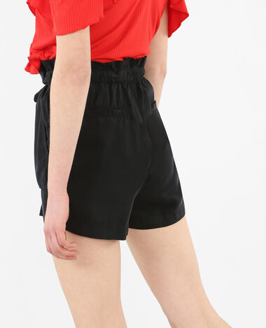 Short taille haute fluide noir - Pimkie