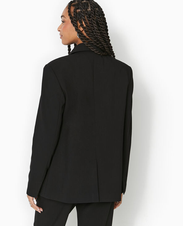 Veste blazer 1 bouton noir - Pimkie