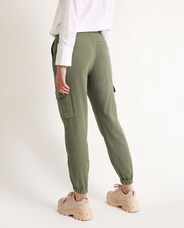Pantalon cargo taupe - Pimkie