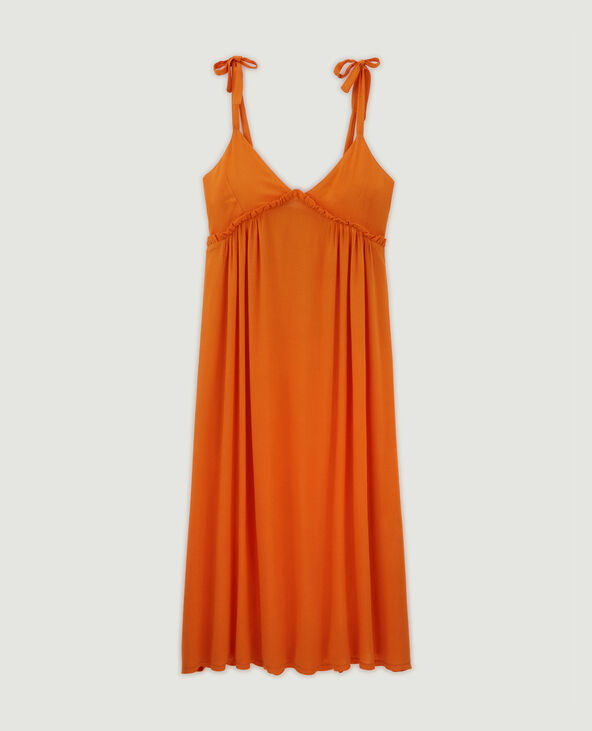 Robe longue triangle rose - Pimkie