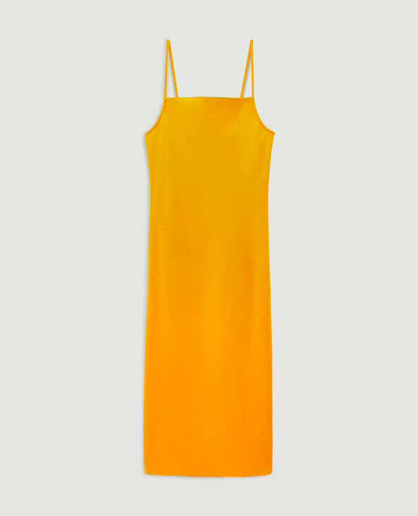 Robe tube longue orange - Pimkie