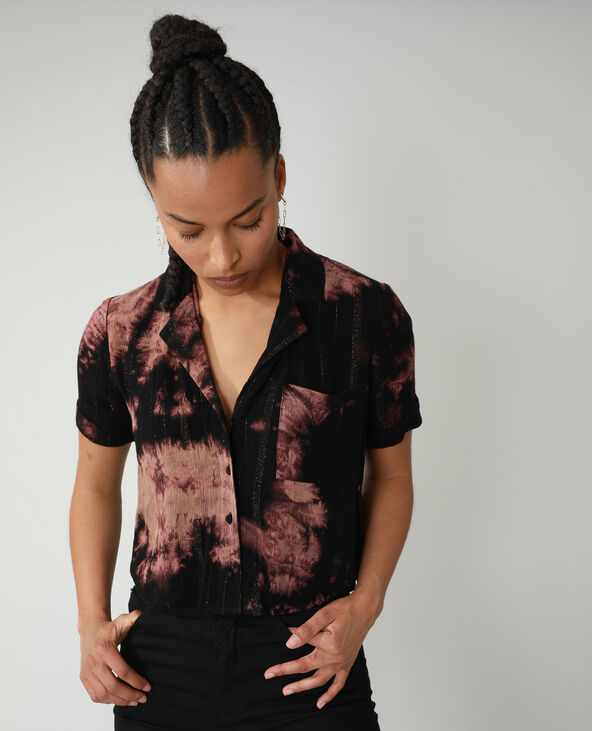 Chemise tie and dye marron - Pimkie