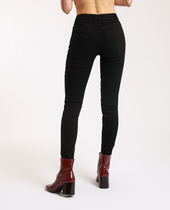 Jean skinny biker noir - Pimkie
