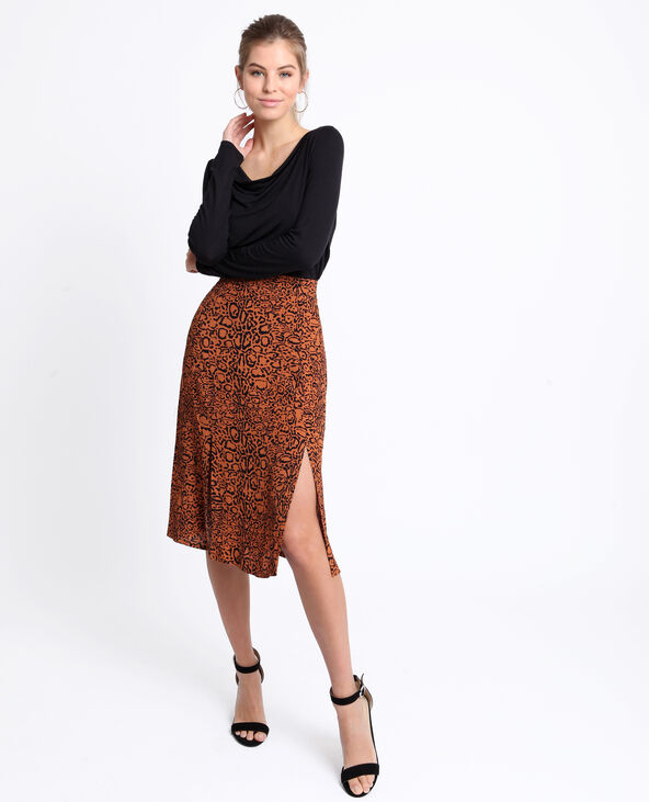 Top col bénitier noir - Pimkie
