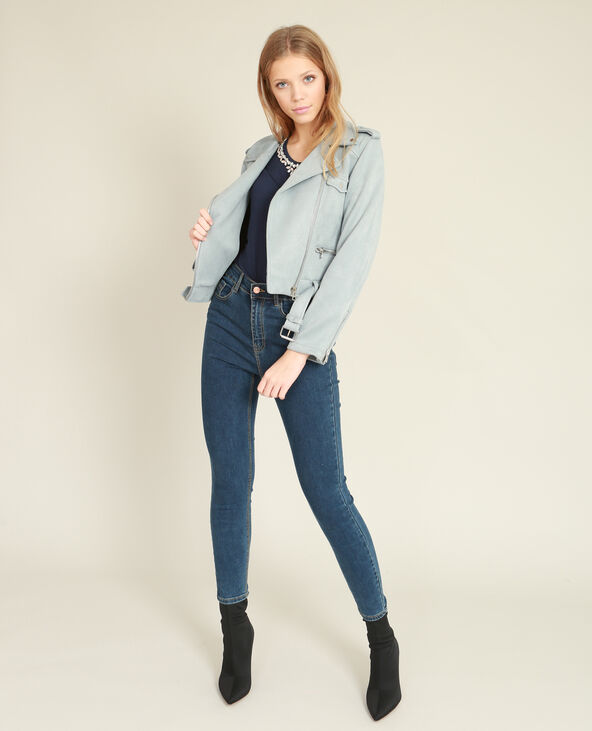Top à bijoux bleu marine - Pimkie