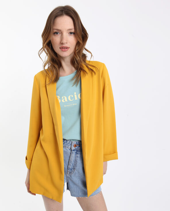 Veste jaune sale pimkie
